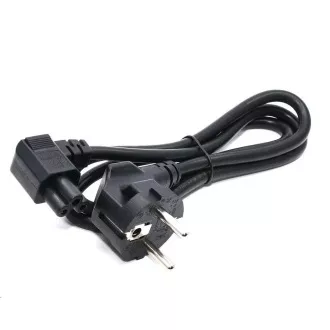 C-TECH kabel síťový VDE 220/230V napájecí notebook 3 pin Schuko, lomený, 1, 8m C-TECH kabel síťový VDE 220/230V napájecí notebook 3 pin Schuko, lomený, 1, 8m