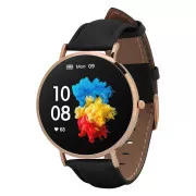 Garett Smartwatch Verona zlatá, černý řemínek - Použité