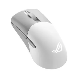 ASUS myš ROG KERIS WIRELESS AIMPOINT WHITE (P709), RGB, Bluetooth, bílá