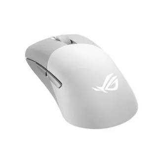 ASUS myš ROG KERIS WIRELESS AIMPOINT WHITE (P709), RGB, Bluetooth, bílá
