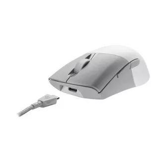 ASUS myš ROG KERIS WIRELESS AIMPOINT WHITE (P709), RGB, Bluetooth, bílá