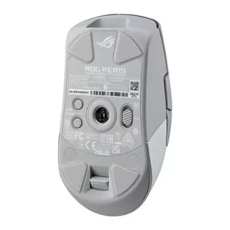 ASUS myš ROG KERIS WIRELESS AIMPOINT WHITE (P709), RGB, Bluetooth, bílá