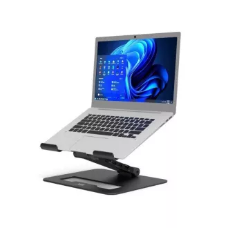 PORT dokovací stanice s natavitelným stojanem na notebook až pro 7 periferií přes USB-C, černá PORT dokovací stanice s natavitelným stojanem na notebook až pro 7 periferií přes USB-C, černá