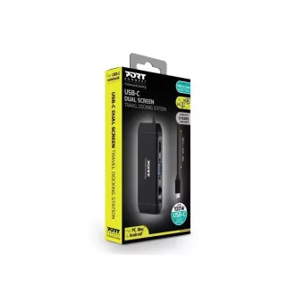 PORT dokovací stanice 8v1 s výkonem až 100 W PORT dokovací stanice 8v1 s výkonem až 100 W