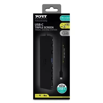 PORT dokovací stanice 11v1 s výkonem až 100 W