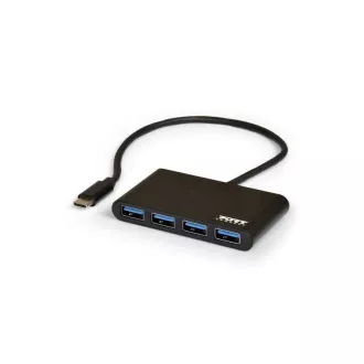 PORT hub USB-C s porty 4x USB 3.0 PORT hub USB-C s porty 4x USB 3.0