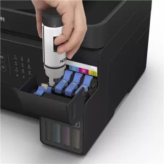 EPSON tiskárna ink EcoTank L5590, 4v1, A4, 1200x4800dpi, 33ppm, USB, LAN, Wi-Fi, Záruka 5 let po registraci zdarma
