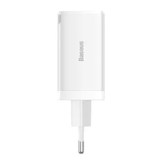 Baseus GaN5 Pro rychlonabíjecí adaptér 2x USB-C + USB-A 65W bílá Baseus GaN5 Pro rychlonabíjecí adaptér 2x USB-C + USB-A 65W bílá
