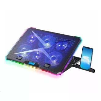 EVOLVEO Ania 9 RGB, nastavitelný podstavec pro notebook EVOLVEO Ania 9 RGB, nastavitelný podstavec pro notebook
