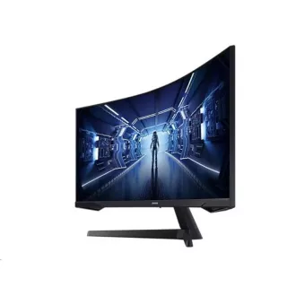 SAMSUNG MT LED LCD Gaming Monitor 34" Odyssey G55T -prohnutý, VA, 3440x1440, 1ms, 165Hz, HDMI, DisplayPort