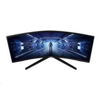 SAMSUNG MT LED LCD Gaming Monitor 34" Odyssey G55T -prohnutý, VA, 3440x1440, 1ms, 165Hz, HDMI, DisplayPort