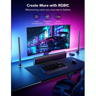 Govee Smart Gaming WiFi LED Panely + Smart Dual ovladač Govee Smart Gaming WiFi LED Panely + Smart Dual ovladač