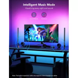 Govee Smart Gaming WiFi LED Panely + Smart Dual ovladač Govee Smart Gaming WiFi LED Panely + Smart Dual ovladač