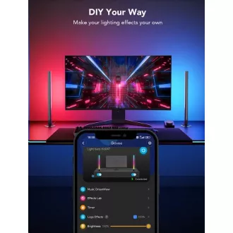 Govee Smart Gaming WiFi LED Panely + Smart Dual ovladač Govee Smart Gaming WiFi LED Panely + Smart Dual ovladač