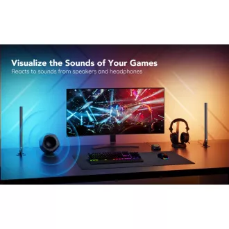 Govee Smart Gaming WiFi LED Panely + Smart Dual ovladač Govee Smart Gaming WiFi LED Panely + Smart Dual ovladač