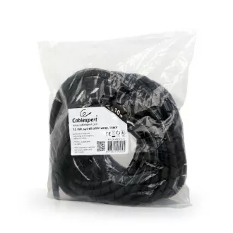 C-Tech CABLEXPERT stahovací spirála na kabely, 12mm, 10 m, černá C-Tech CABLEXPERT stahovací spirála na kabely, 12mm, 10 m, černá