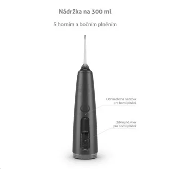 TrueLife AquaFloss Compact C300 Black - ústní sprcha TrueLife AquaFloss Compact C300 Black - ústní sprcha