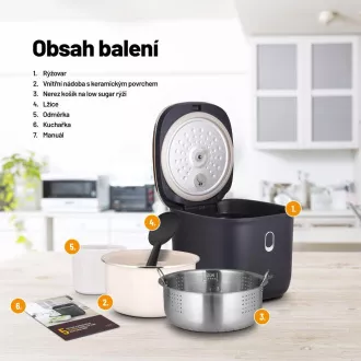 Lauben Low Sugar Rice Cooker 3000AT - rýžovar Lauben Low Sugar Rice Cooker 3000AT - rýžovar