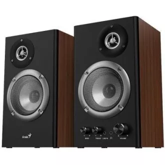 GENIUS repro SP-HF1200B, 2.0, 36W, dřevěné, černá-hnědá GENIUS repro SP-HF1200B, 2.0, 36W, dřevěné, černá-hnědá