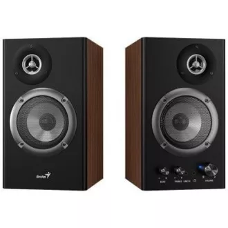 GENIUS repro SP-HF1200B, 2.0, 36W, dřevěné, černá-hnědá GENIUS repro SP-HF1200B, 2.0, 36W, dřevěné, černá-hnědá