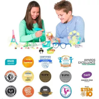 3Doodler 3D Pero Start+ a 72 náplní + 12 šablon 3Doodler 3D Pero Start+ a 72 náplní + 12 šablon