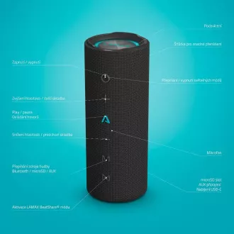 LAMAX Sounder2 Play Bluetooth reproduktor LAMAX Sounder2 Play Bluetooth reproduktor