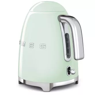 Smeg KLF03PGEU rychlovarná konvice, 1, 7 l (7 šálků), 2400 W, styl 50. let, pastelově zelená Smeg KLF03PGEU rychlovarná konvice, 1, 7 l (7 šálků), 2400 W, styl 50. let, pastelově zelená