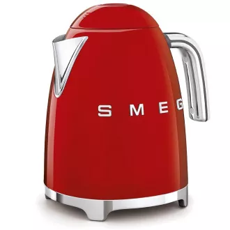 Smeg KLF03RDEU rychlovarná konvice, 1, 7 l (7 šálků), 2400 W, styl 50. let, červená Smeg KLF03RDEU rychlovarná konvice, 1, 7 l (7 šálků), 2400 W, styl 50. let, červená