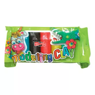 Plastelína 5barev celofán 100g Plastelína 5barev celofán 100g
