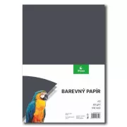 Papír pro výtvarku A3/80g černý 100 listů