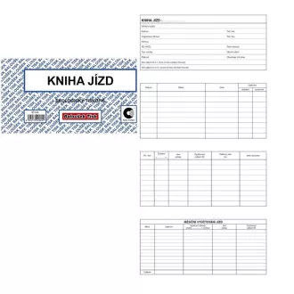 Tiskopis Kniha jízd firem. a soukr. vozidla 1/3 A4 24 stran BALOUŠEK Tiskopis Kniha jízd firem. a soukr. vozidla 1/3 A4 24 stran BALOUŠEK