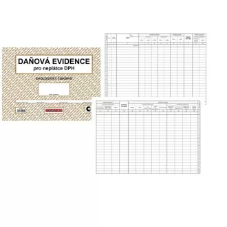Tiskopis Daňová evidence pro neplátce DPH BALOUŠEK Tiskopis Daňová evidence pro neplátce DPH BALOUŠEK