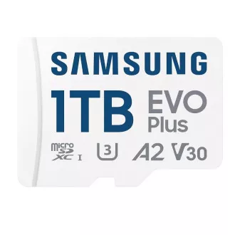 Samsung micro SDXC karta 1 TB EVO Plus + SD adaptér Samsung micro SDXC karta 1 TB EVO Plus + SD adaptér