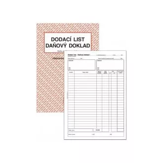 Tiskopis Dodací list - daň. doklad A4 samopropis 50 listů BALOUŠEK Tiskopis Dodací list - daň. doklad A4 samopropis 50 listů BALOUŠEK