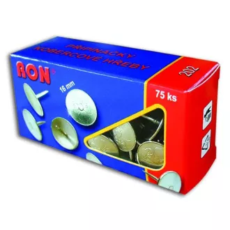 Připináčky 16mm 75ks 202 kobercové Ron Připináčky 16mm 75ks 202 kobercové Ron