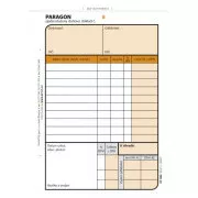 Tiskopis Paragon daňový doklad A6 samopropis číslovaný 2x50 listů OPTYS