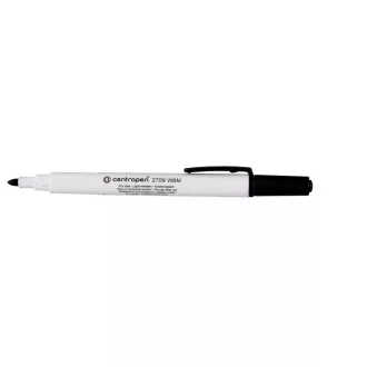 Značkovač Centropen 2709 na bílé tabule černý válcový hrot 1,8 mm Značkovač Centropen 2709 na bílé tabule černý válcový hrot 1,8 mm