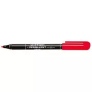 Popisovač Centropen 2846 permanent červený válcový hrot 1mm