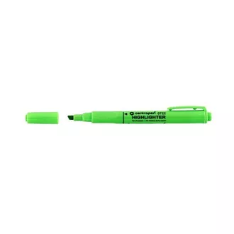 Zvýrazňovač Centropen 8722 zelený klínový hrot 1-4mm Zvýrazňovač Centropen 8722 zelený klínový hrot 1-4mm