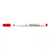 Značkovač Centropen 2739 na textil červený válcový hrot 3,5mm