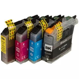 MultiPack TonerPartner Cartridge PREMIUM pro BROTHER LC-123,LC-125-XL (LC123BK, LC125XLC, LC125XLM, LC125XLY), black + color (černá + barevná) MultiPack TonerPartner Cartridge PREMIUM pro BROTHER LC-123,LC-125-XL (LC123BK, LC125XLC, LC125XLM, LC125XLY), black + color (černá + barevná)