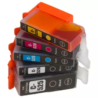 MultiPack CANON PGI-525, CLI-526  + 20ks fotopapíru (4529B001, 4540B017) - Cartridge TonerPartner PREMIUM, black + color (černá + barevná)