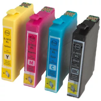MultiPack EPSON T1815 + 20ks fotopapíru (T1811, T1812, T1813, T1814) - Cartridge TonerPartner PREMIUM, black + color (černá + barevná) MultiPack EPSON T1815 + 20ks fotopapíru (T1811, T1812, T1813, T1814) - Cartridge TonerPartner PREMIUM, black + color (černá + barevná)