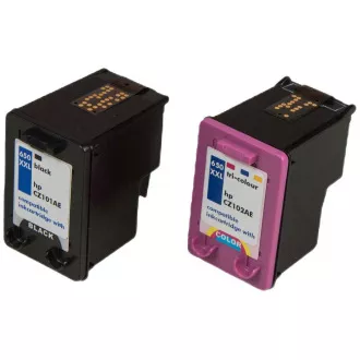 MultiPack TonerPartner Cartridge PREMIUM, black + color (černá + barevná) – kompatibilní cartridge pro HP 650-XXL (CZ101AE, CZ102AE)