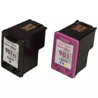 MultiPack TonerPartner Cartridge PREMIUM pro HP 901-XL (CC654AE, CC656AE), black + color (černá + barevná) MultiPack TonerPartner Cartridge PREMIUM pro HP 901-XL (CC654AE, CC656AE), black + color (černá + barevná)