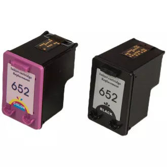MultiPack TonerPartner Cartridge PREMIUM pro HP 652-XL (F6V25A, F6V24A), black + color (černá + barevná) MultiPack TonerPartner Cartridge PREMIUM pro HP 652-XL (F6V25A, F6V24A), black + color (černá + barevná)