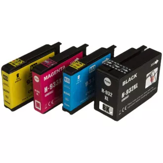 MultiPack TonerPartner Cartridge PREMIUM, black + color (černá + barevná) – kompatibilní cartridge pro HP 933-XL (C2P42AE) MultiPack TonerPartner Cartridge PREMIUM, black + color (černá + barevná) – kompatibilní cartridge pro HP 933-XL (C2P42AE)