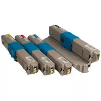 MultiPack OKI C310 (C310-BK, C310-C, C310-M, C310-Y) - Toner TonerPartner PREMIUM, black + color (černý + barevný)
