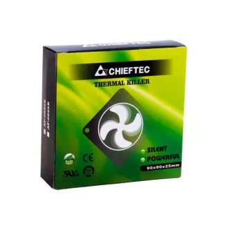 CHIEFTEC větrák AF-0925S, 92x92x25 mm Sleeve Fan, with 3/4pin connector CHIEFTEC větrák AF-0925S, 92x92x25 mm Sleeve Fan, with 3/4pin connector