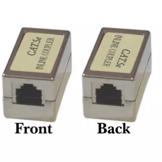 Spojka STP RJ45, Cat5E, 8p8c Spojka STP RJ45, Cat5E, 8p8c